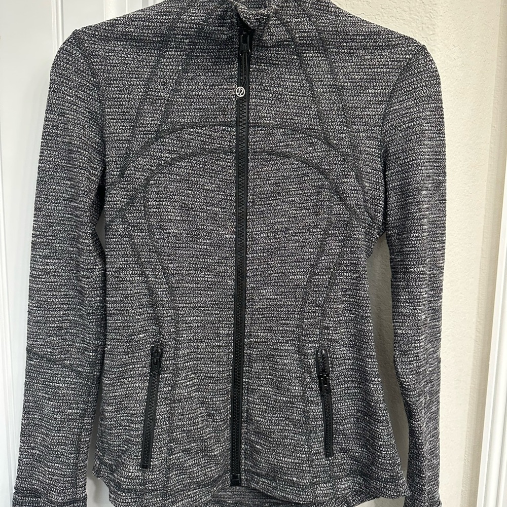 Lululemon Athletica Black/Grey Define Jacket